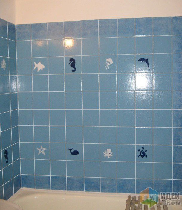 Старая плитка в ванной: 100 фото ремонта, восстановления и стильных вариантов обновления