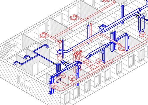 Проект отопления двухэтажного дома: проектирование и монтаж системы отопления частного жилого загородного дома, примеры на фото и видео