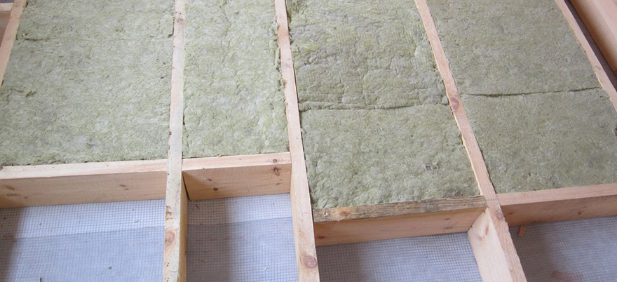 Минвата для утепления потолка: плотность для деревянного дома частного и толщина