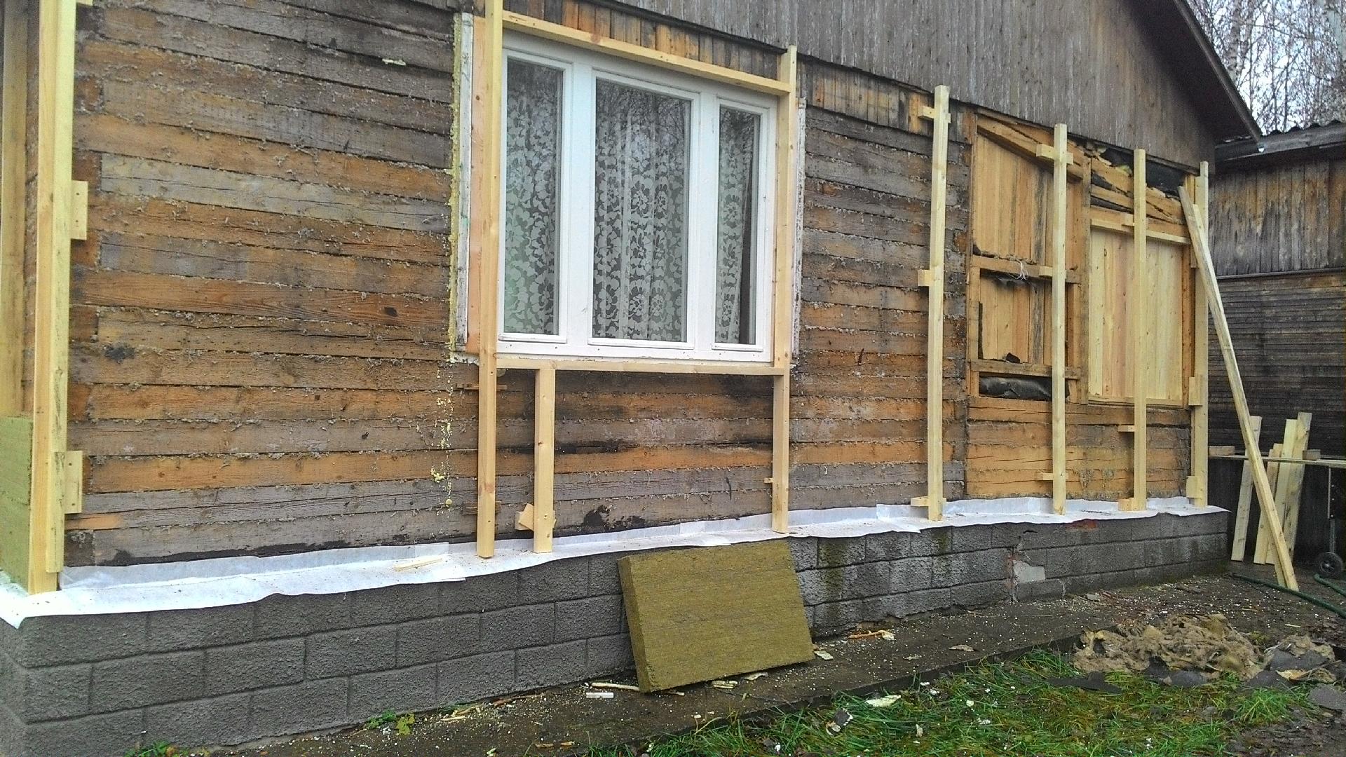 Утепление стен деревянного дома снаружи. выбор утеплителя и порядок действий. видео