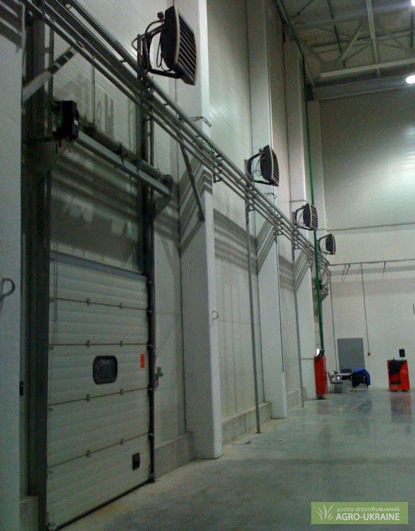 Воздушное отопление больших промышленных помещений ( ангара, автосервиса, склада, мойки )